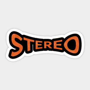 Stereo Sticker